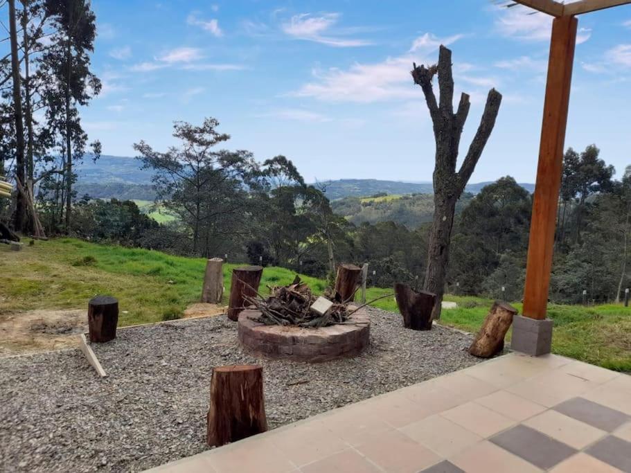 Hermosa Casa Campestre Moderna "Rancho La Marina" Chiquinquirá Esterno foto